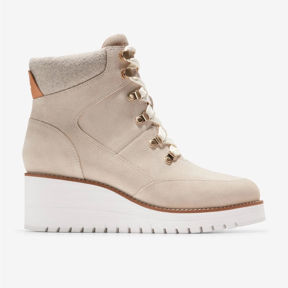 Cole Haan City Wedge Boots - gently worn almost new - Size 10.5 B